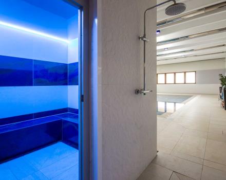 bagno turco nell''area relax