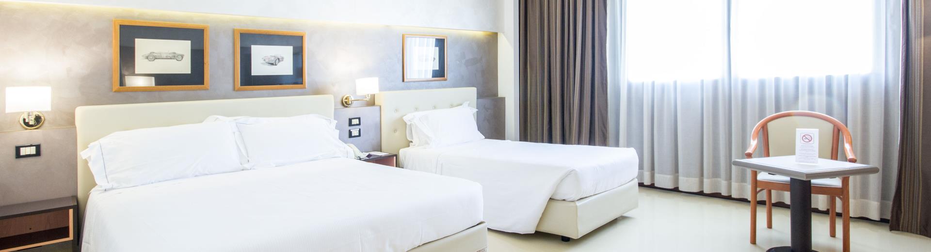 Camera Comfort Plus con letto matrimoniale e letto singolo