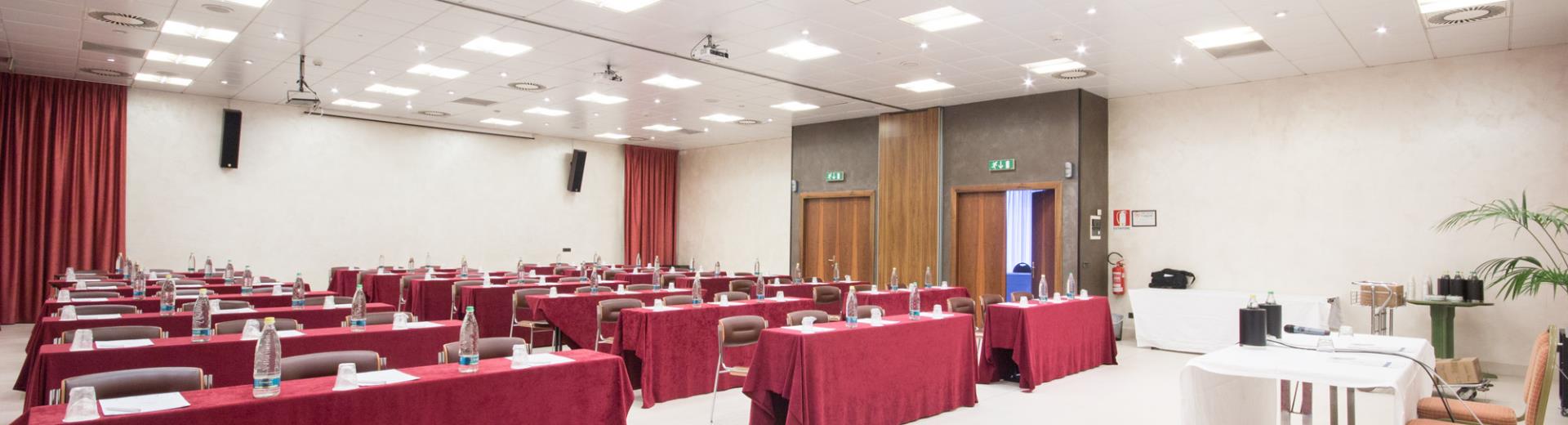 Lamborghini meeting room, the biggest in the hotel