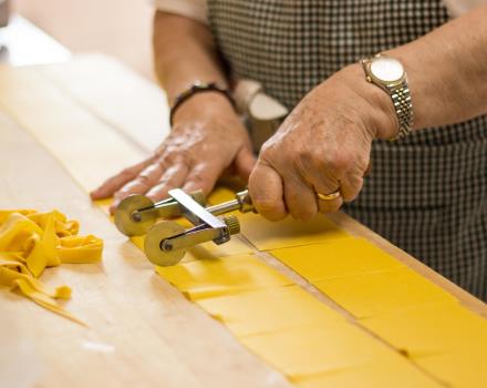 handmade tortelloni pasta