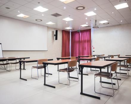 Sala Lamborghini allestimento covid