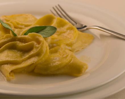 a unique dish of the menu of restaurant Osteria Emilia at the Best Western Hotel Modena District