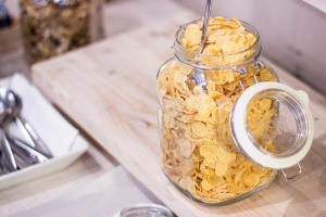 Best western modena district breakfast with cereals